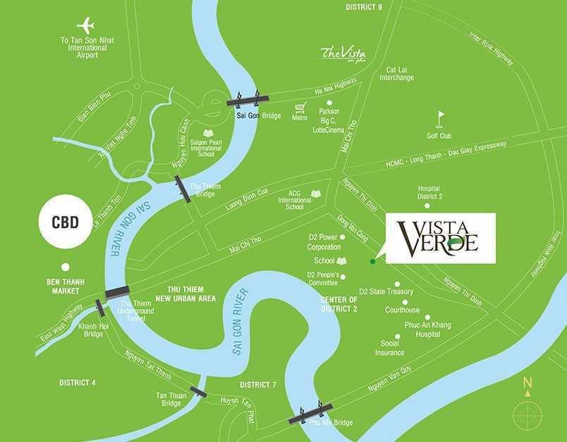 Mapa de ho chi minh, hospital