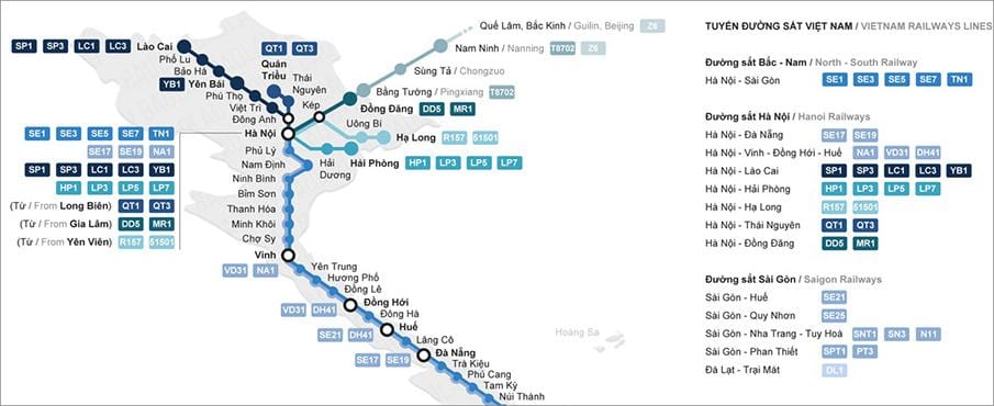 la estación de ferrocarril de la ciudad de ho chi minh mapa de la ciudad