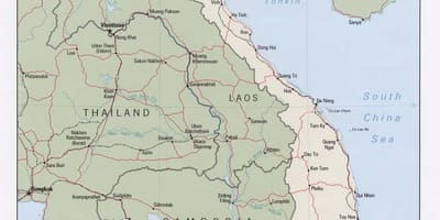 Mapa de la ciudad de ho chi minh puerto