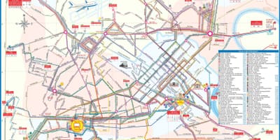 Ho chi minh city bus mapa