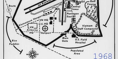 Mapa de saigón 1968