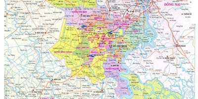 Mapa de tp ho chi minh
